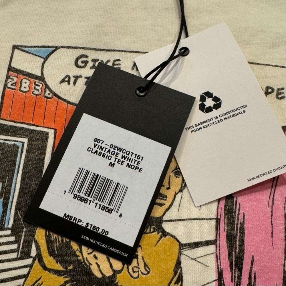 Re/Done Classic “Nope” Tee Shirt. - Picture 6 of 7